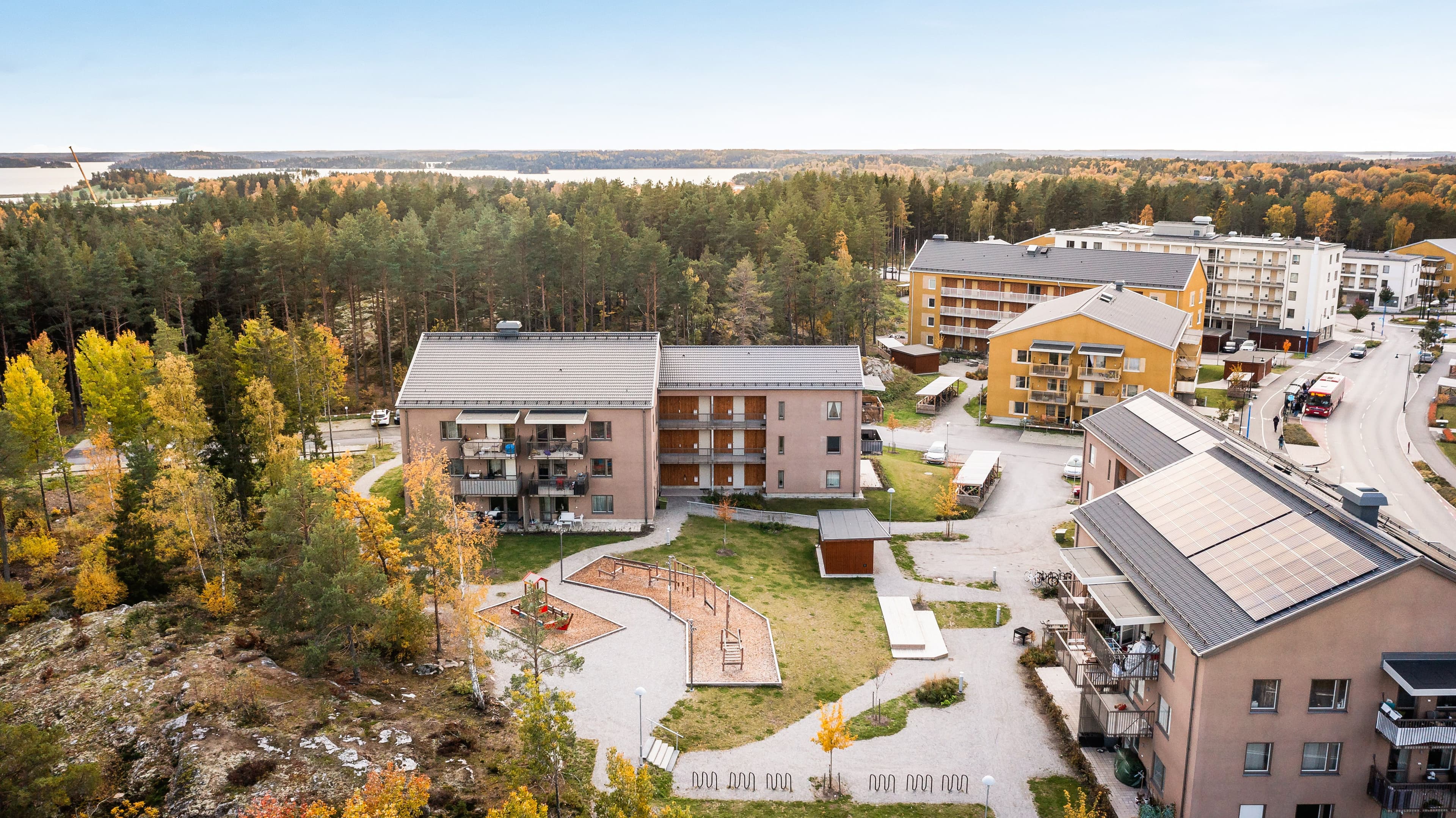 Lägenhet på Frälsevägen 1C i Bro