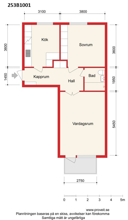 Lägenhet på Villavägen 5b i Norrtälje