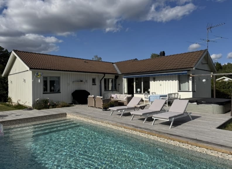 Hus på Libbyvägen 7 i Täby