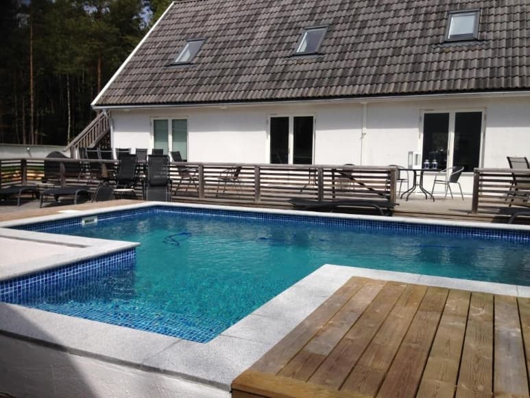 Hus på Gutebyvägen 73 i Gotlands Tofta