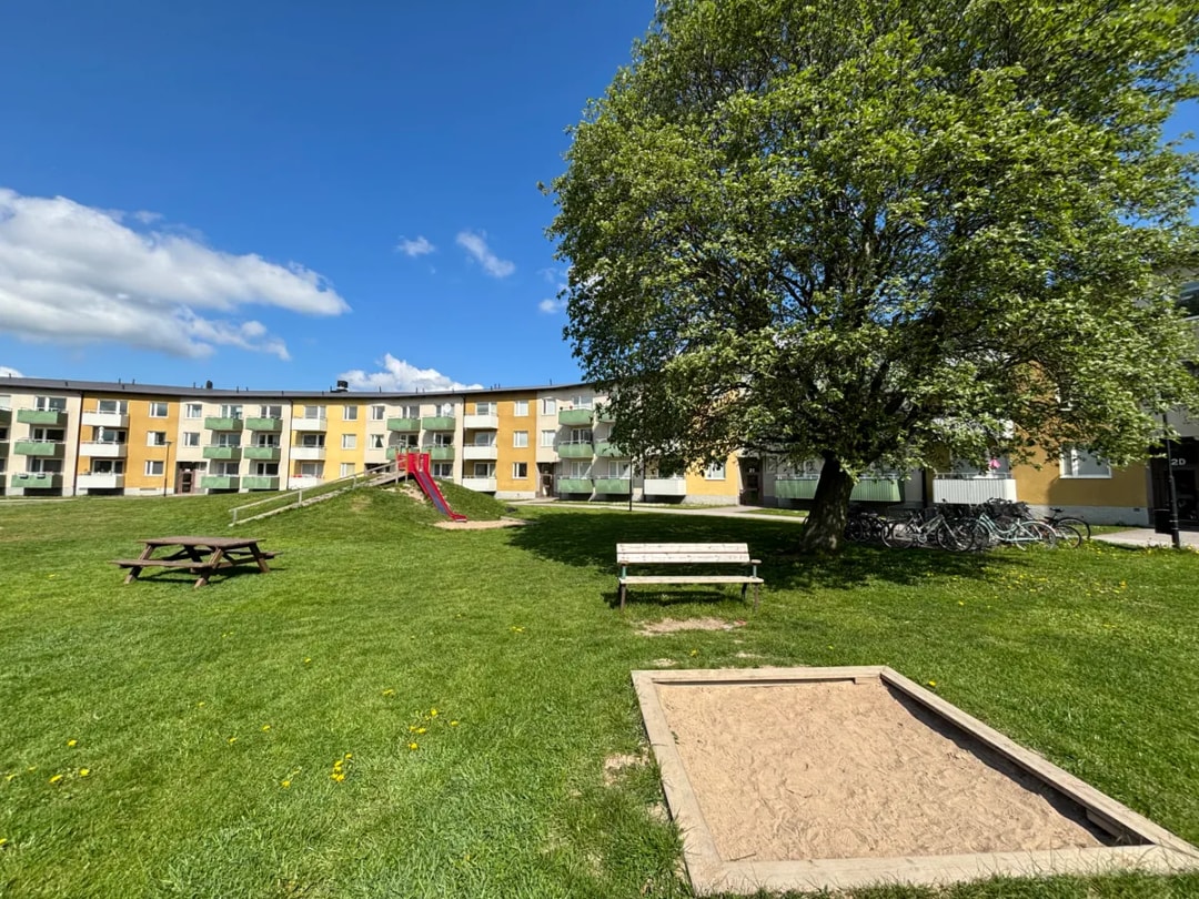 Norrgårdsgatan i Hallsberg