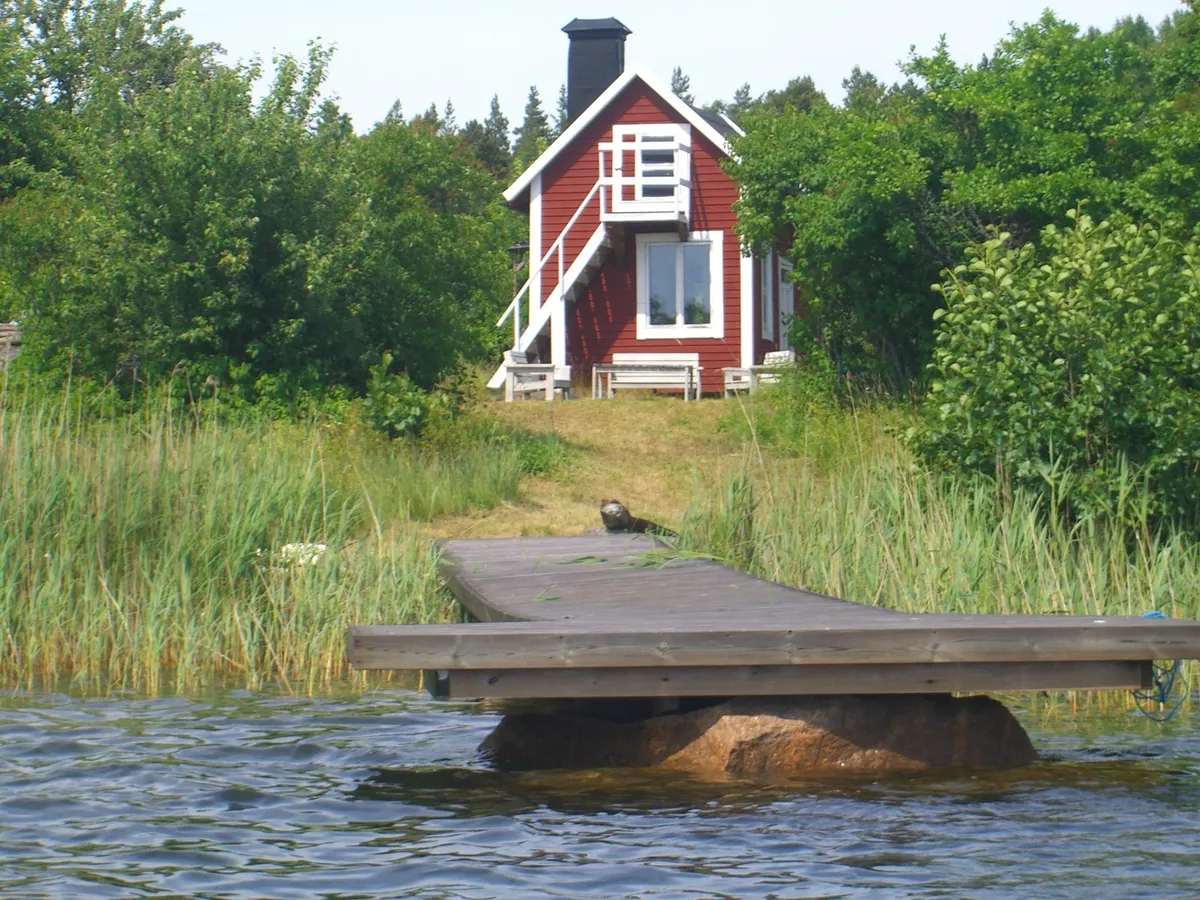 Högbena Gårds väg x i Djurhamn