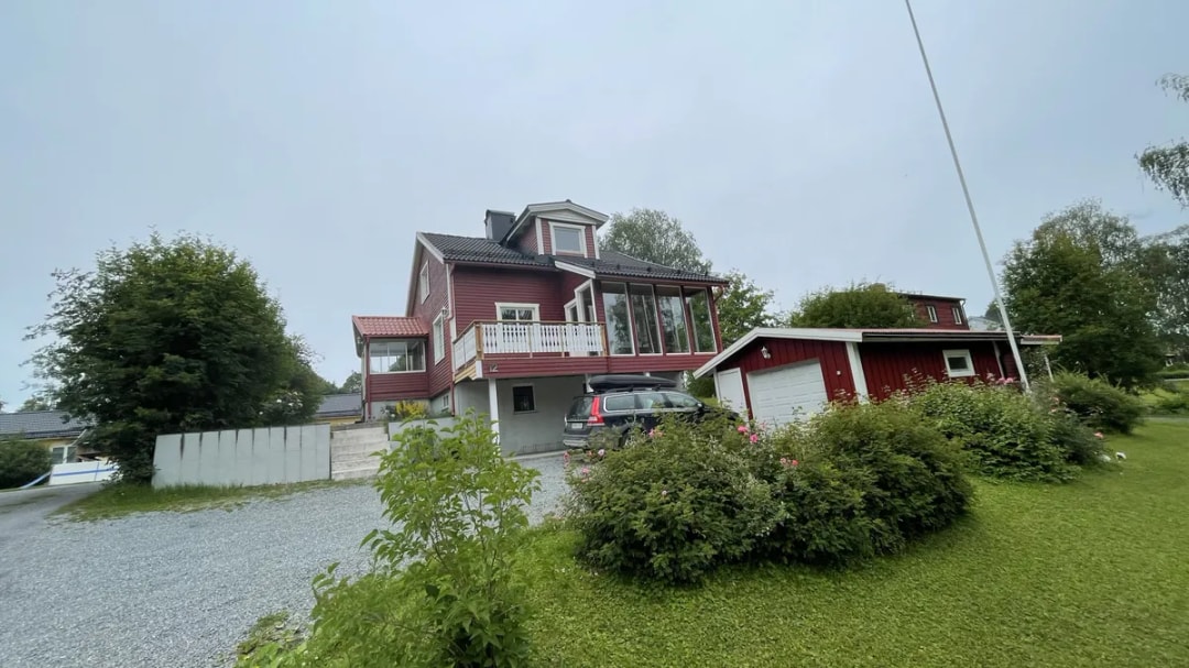 Albertinavägen i Krokom