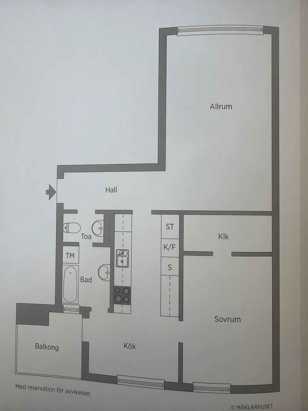 Tumatorpsvägen i Simrishamn
