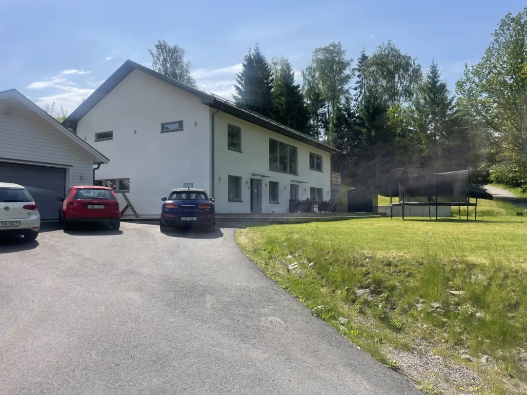 Riksgränsvägen i Lindome