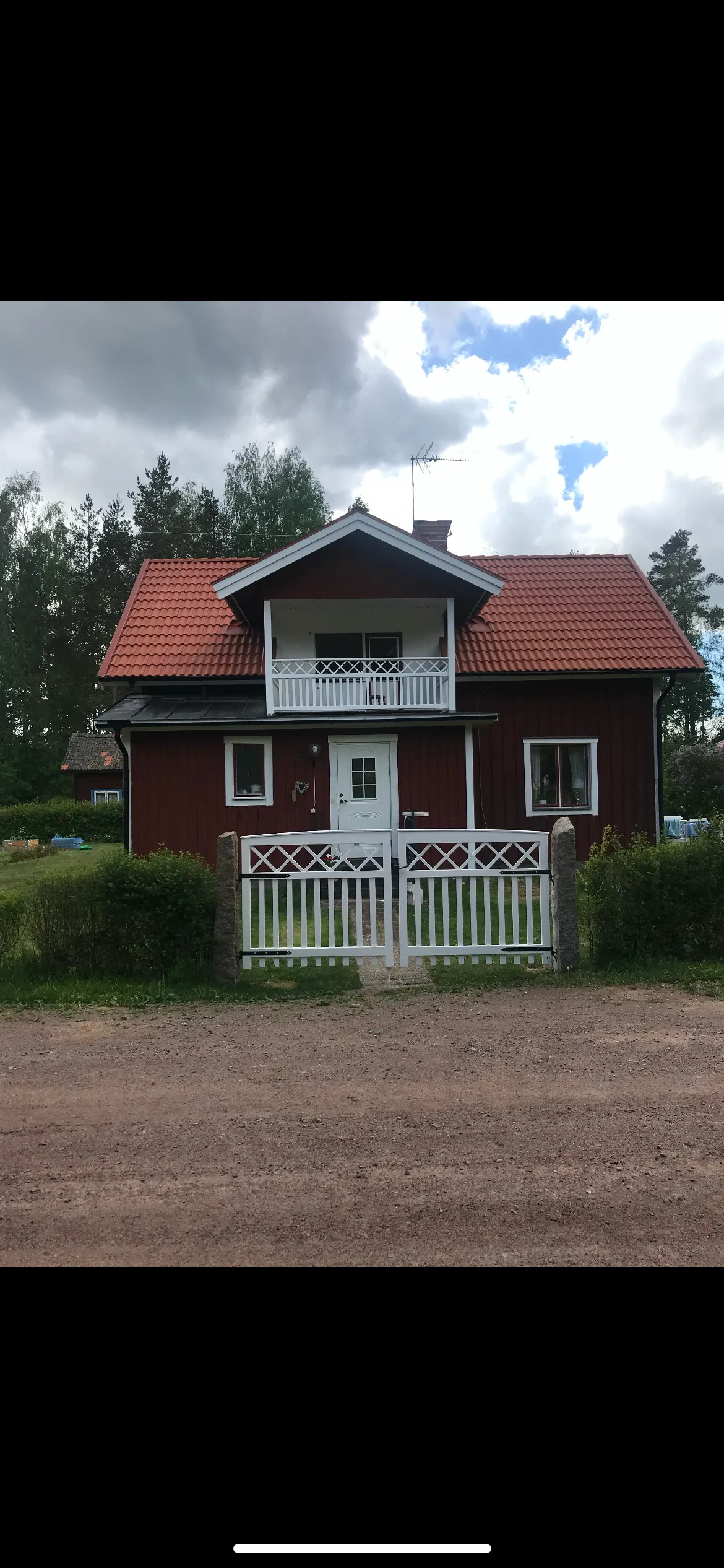 Kvarnvägen i Gustafs