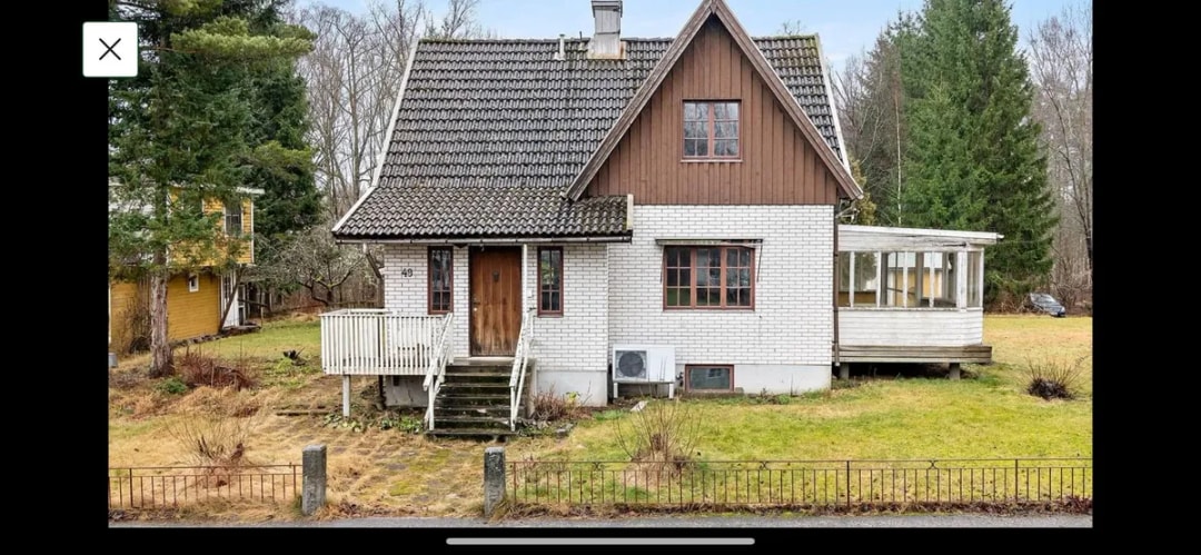Ronnebyvägen i Konga