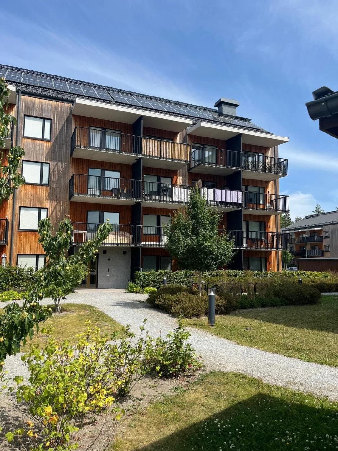 Husbytorpsvägen i Bro