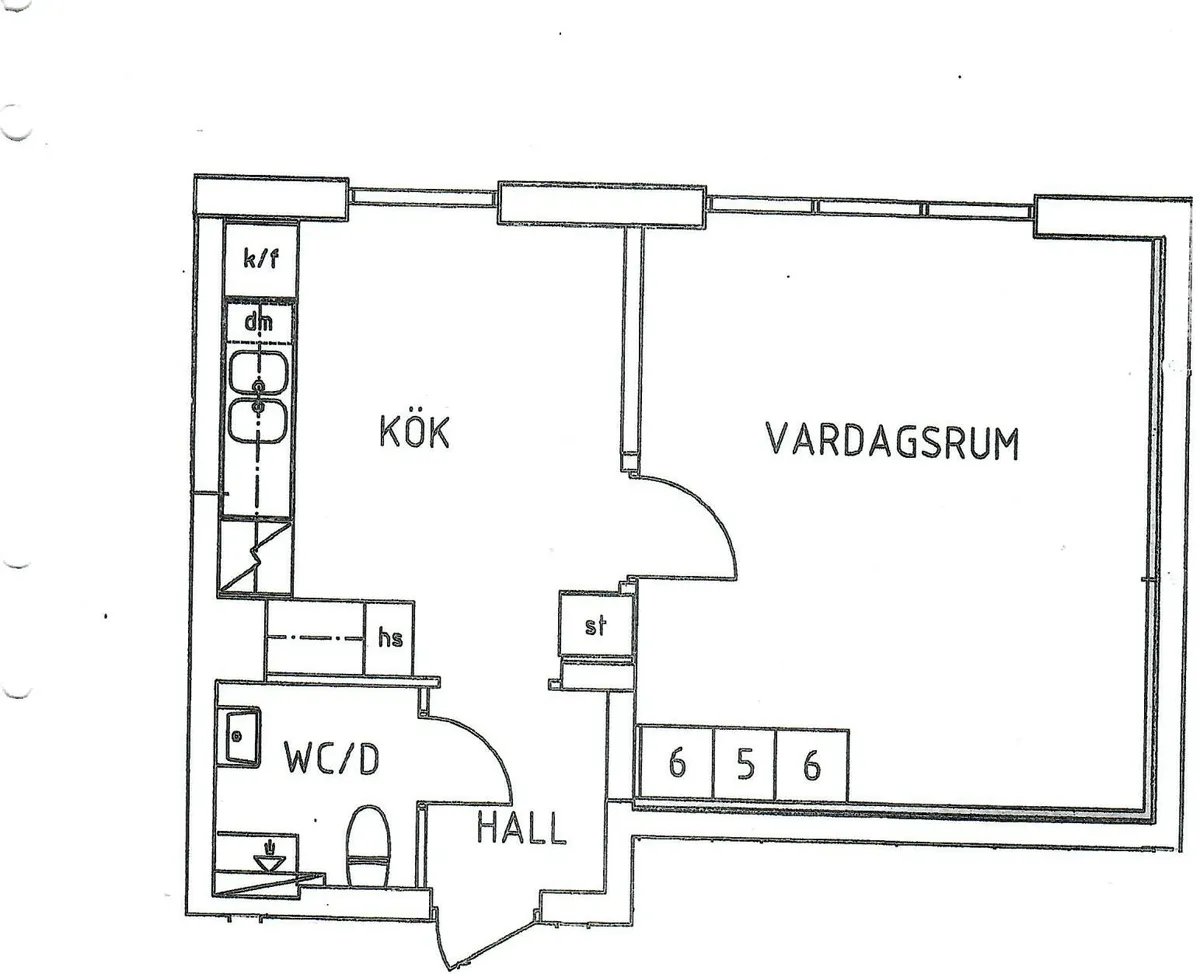 Skånegatan i Nybro