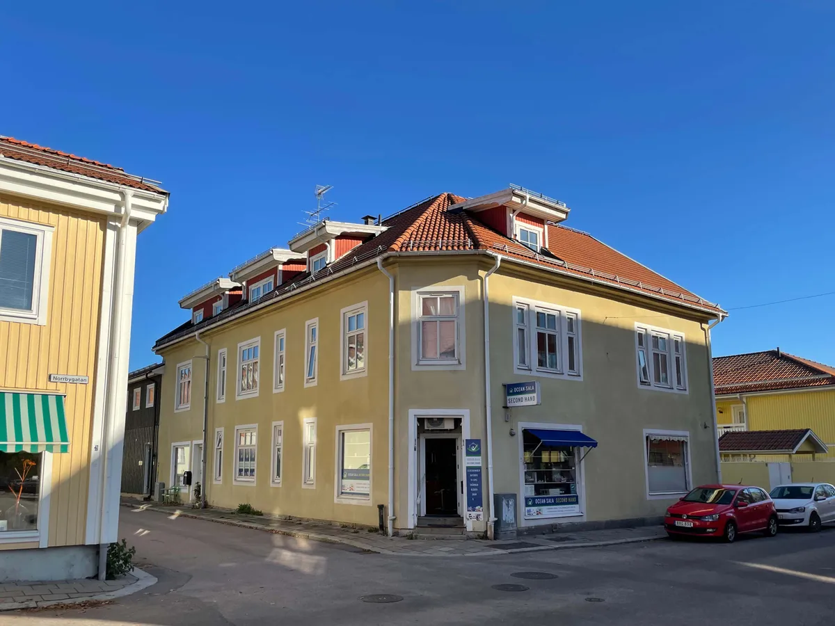 Norrbygatan i Sala