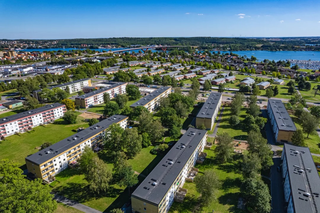 Agneshögsgatan i Motala