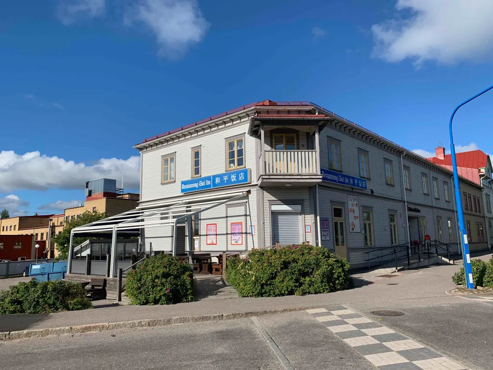 Södra Järnvägsgatan i Ljusdal