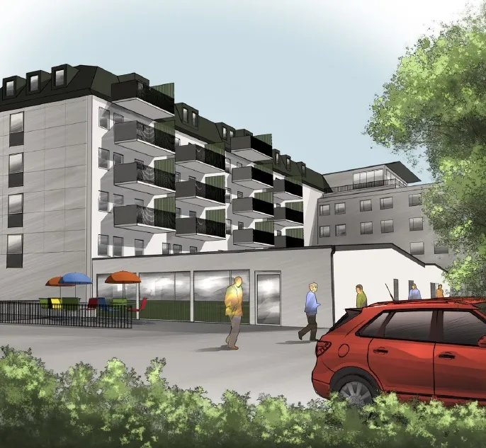 Drottninggatan i Karlstad